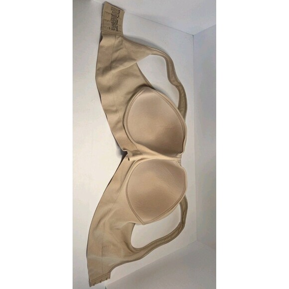 Bali Nude Bra Polka Dot Detail Very Good Condition Size Shows XL (& 34B See Tag) - Picture 3 of 5